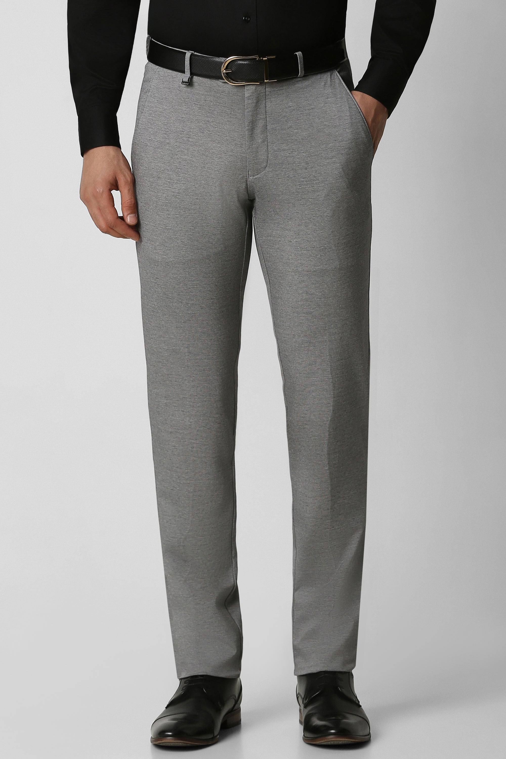 Men's Grey Skinny Fit Trouser