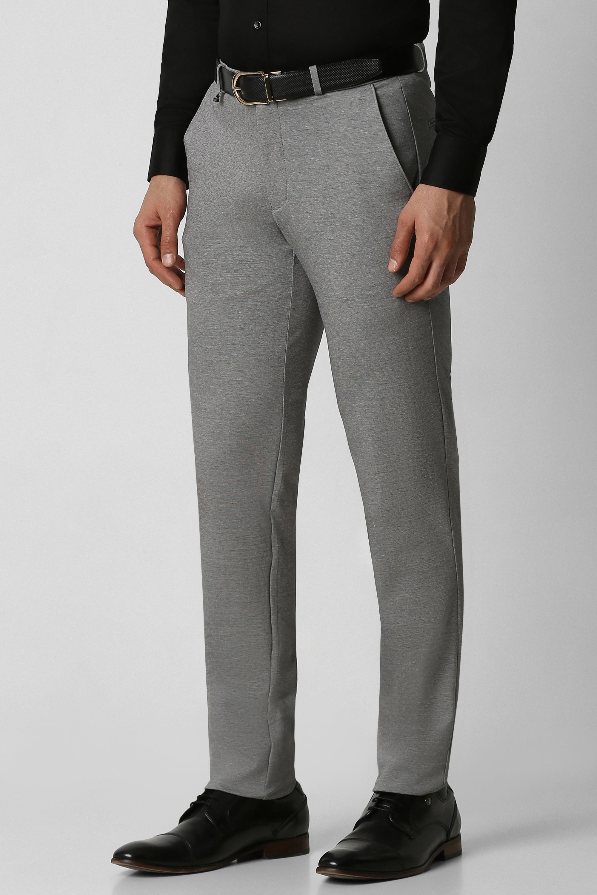 Men's Grey Skinny Fit Trouser