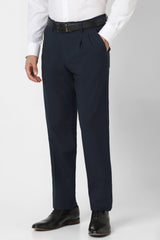 Men's Navy Regular Fit Trouser