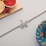 Silver Brass Festive Rakhi