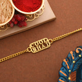 Gold Brass Festive Rakhi