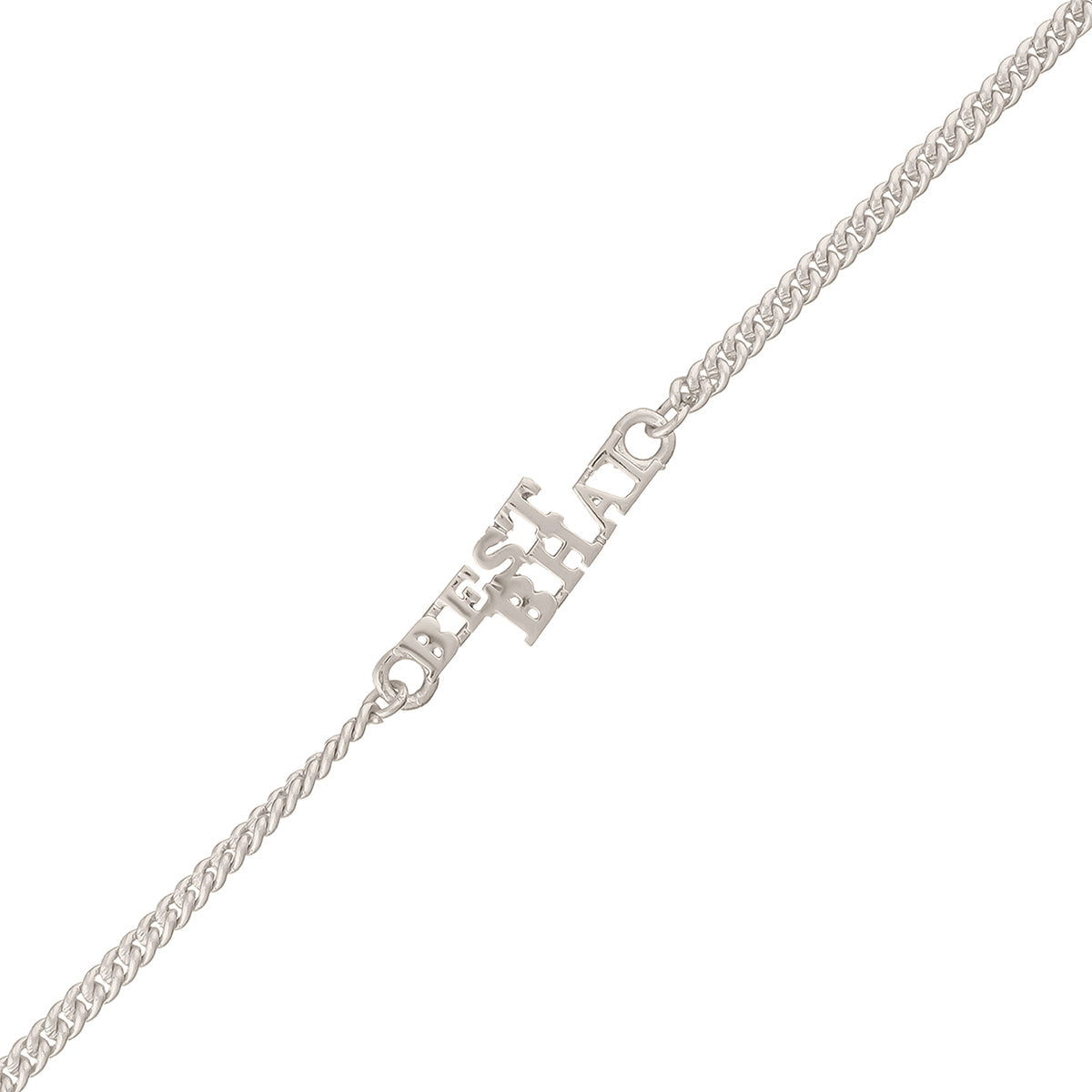 Silver Brass Festive Rakhi