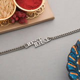 Silver Brass Festive Rakhi