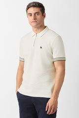 Men's White Casual Solid Regular Fit Half Sleeves Tshirt