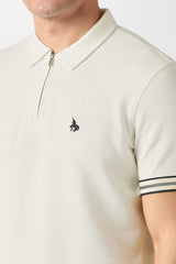 Men's White Casual Solid Regular Fit Half Sleeves Tshirt