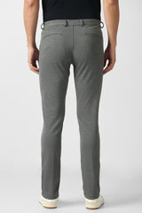 Men's Charcoal Slim Fit Trouser