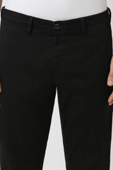 Men's Black Slim Fit Trouser