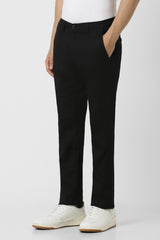 Men's Black Slim Fit Trouser
