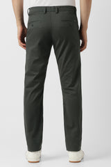 Men's Grey Slim Fit Trouser