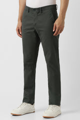 Men's Grey Slim Fit Trouser