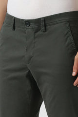 Men's Grey Slim Fit Trouser