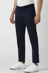 Men's Navy Slim Fit Trouser
