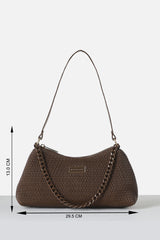 Women's Brown Casual Satchel