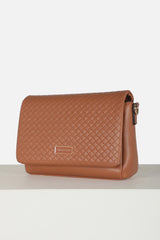 Women's Brown Casual Sling Bag