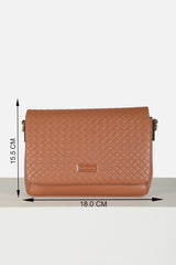 Women's Brown Casual Sling Bag