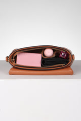 Women's Brown Casual Sling Bag