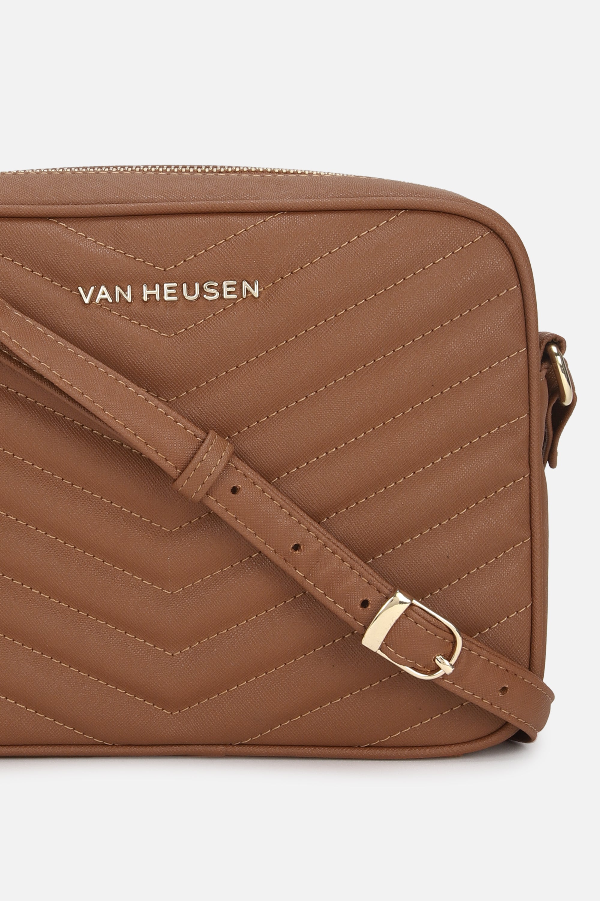 Women's Brown Casual Sling Bag