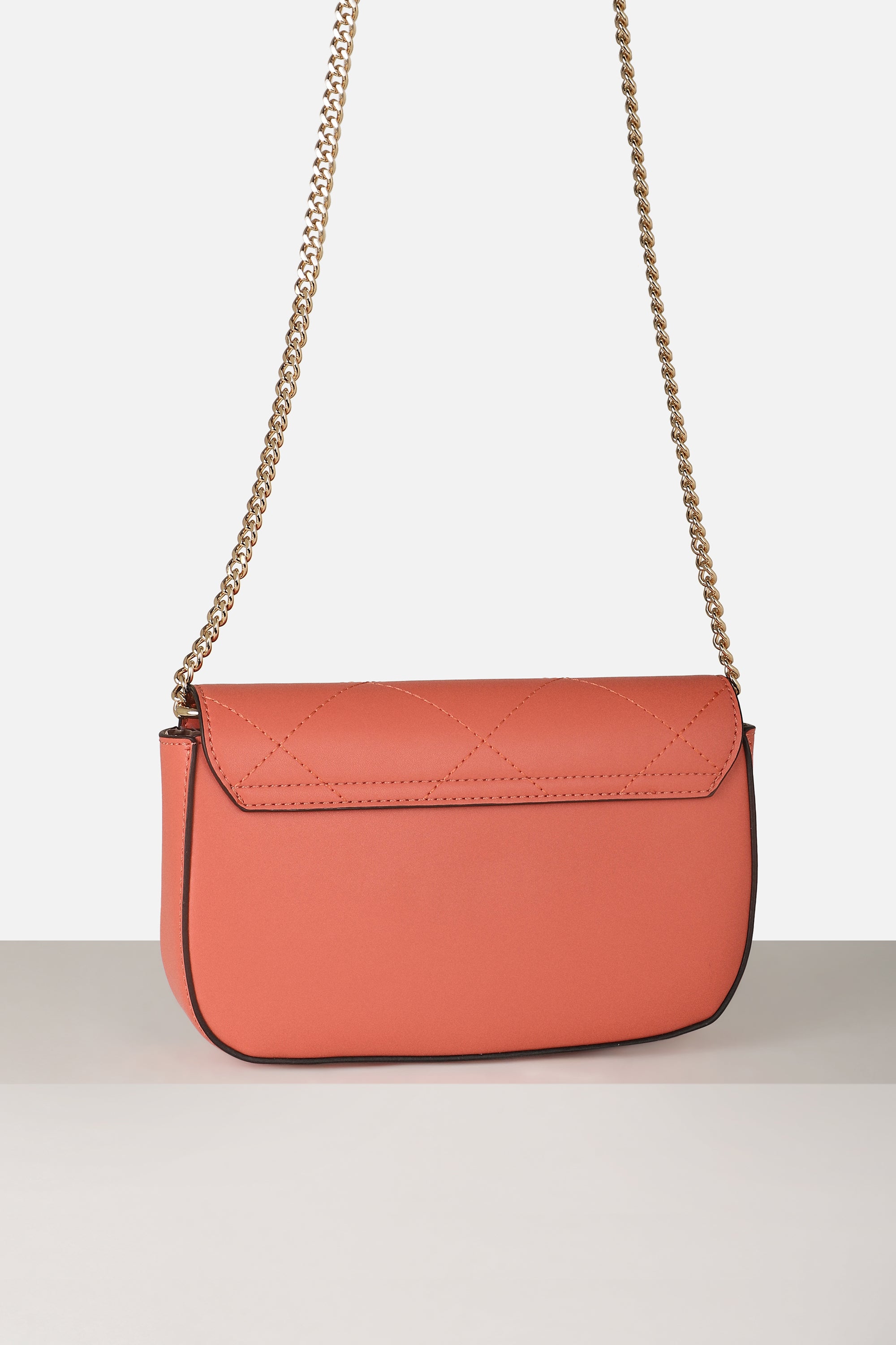 Women's Orange Casual Sling Bag