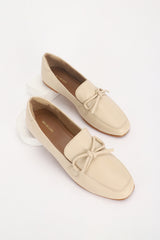 Women's Beige Casual Self Design Loafers