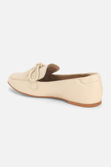 Women's Beige Casual Self Design Loafers