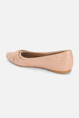 Women's Pink Casual Solid Ballet