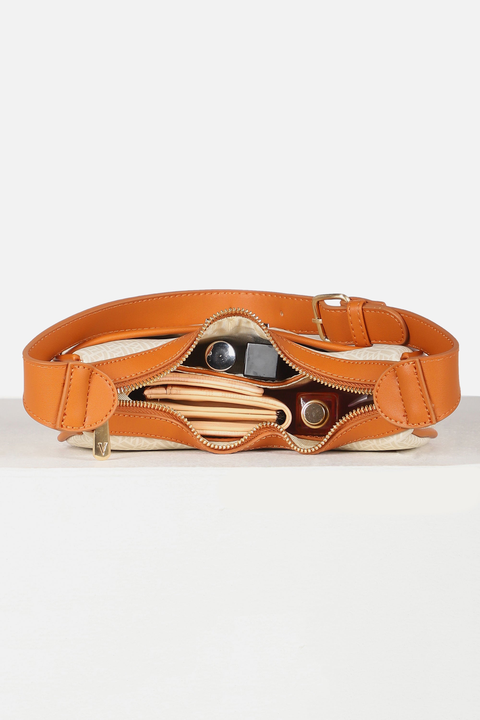 Women's Beige Casual Hand Bag