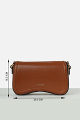 Women's Brown Casual Satchel