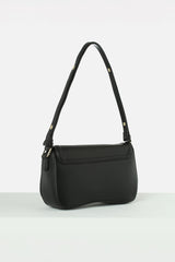 Women's Black Casual Satchel