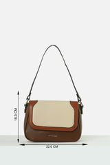 Women's Brown Casual Satchel