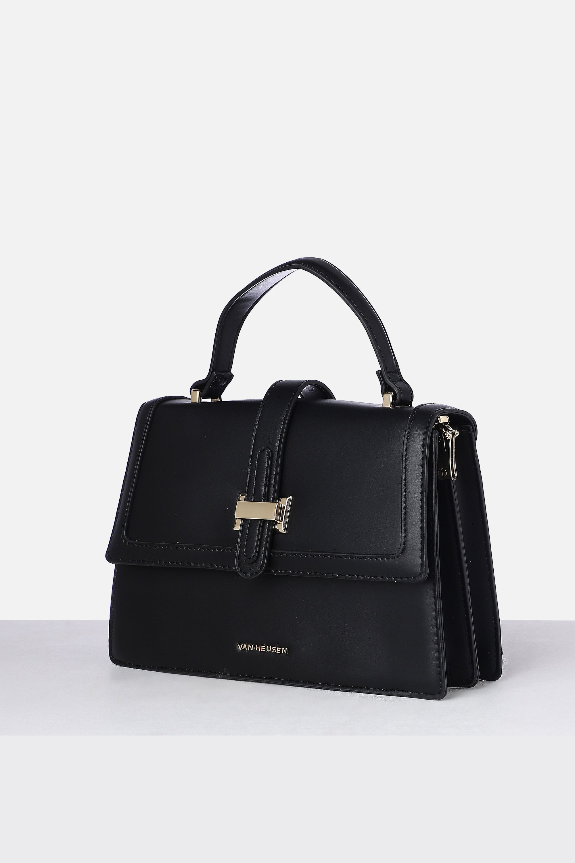 Women's Black Casual Hand Bag