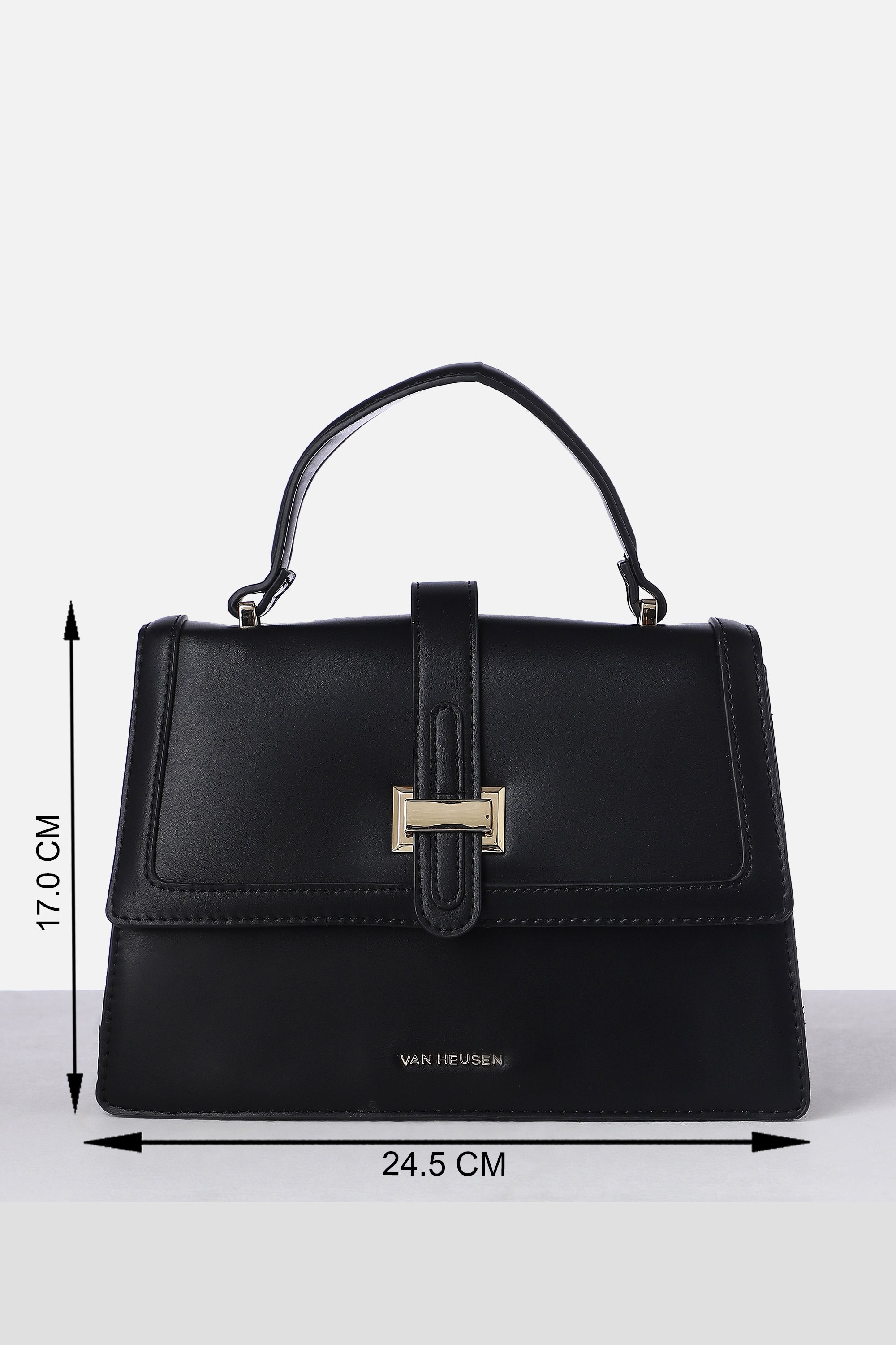Women's Black Casual Hand Bag