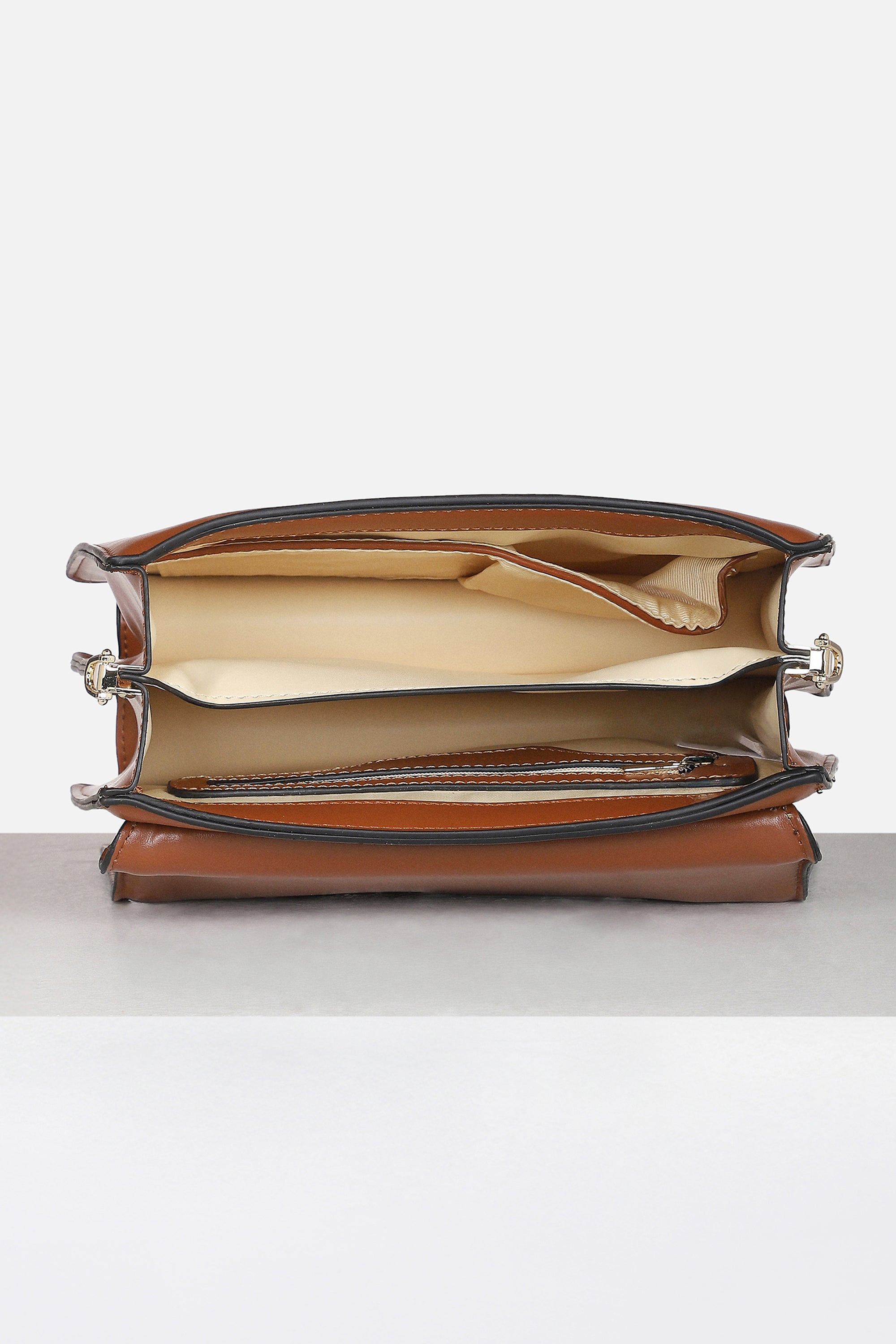 Women's Brown Casual Hand Bag