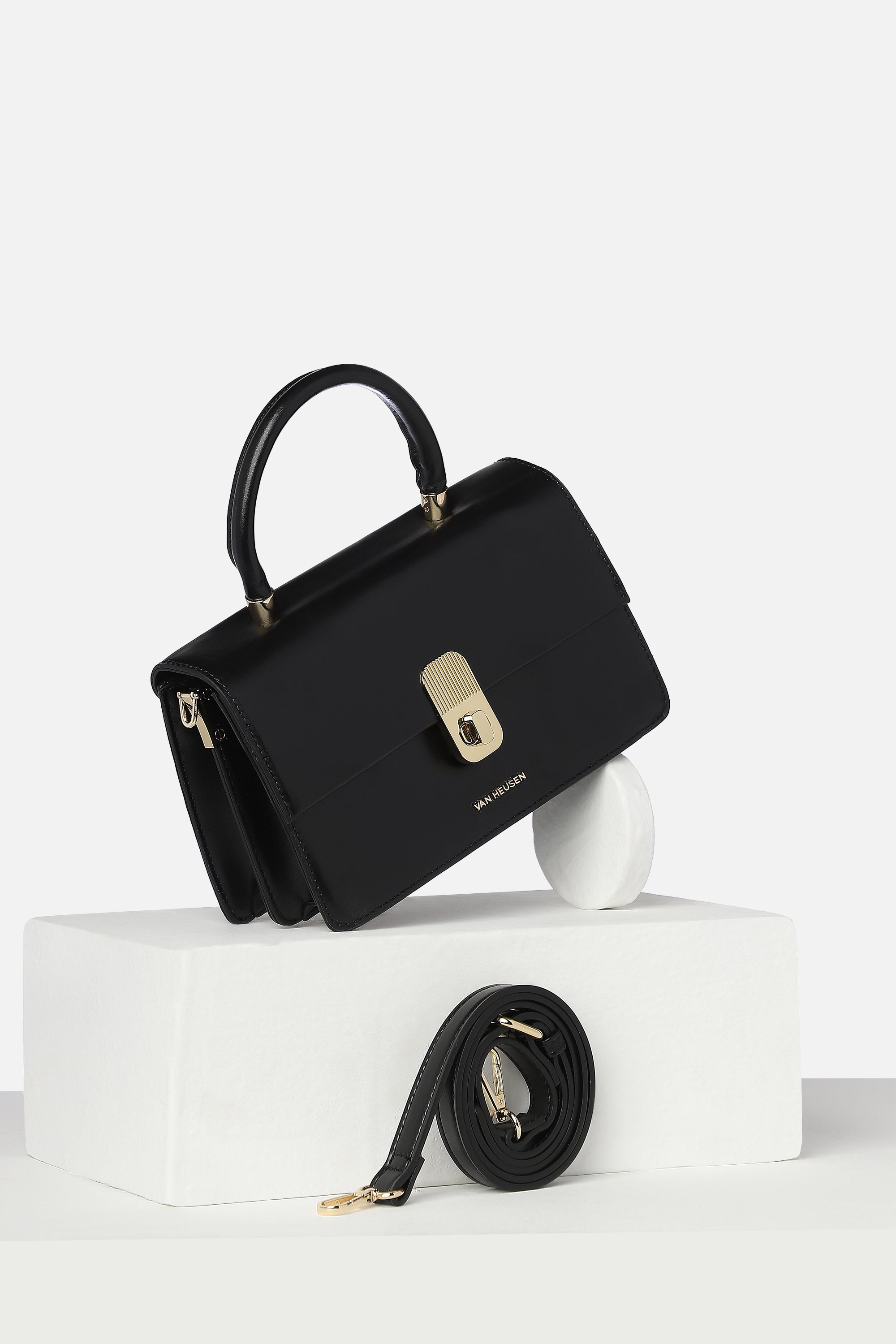 Women's Black Casual Sling Bag