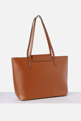 Women's Brown Casual Tote Bag
