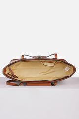 Women's Brown Casual Tote Bag