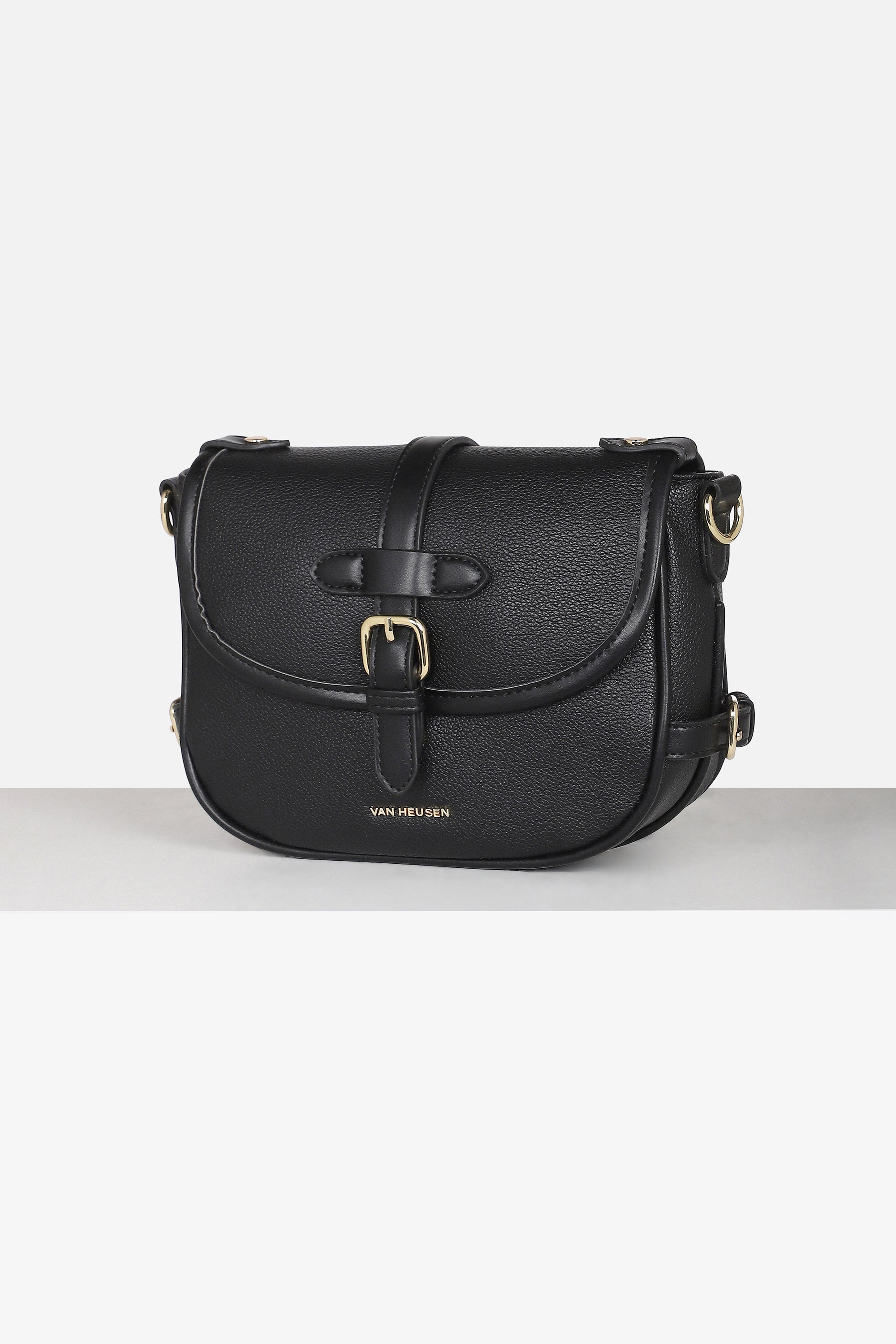 Women's Black Casual Satchel
