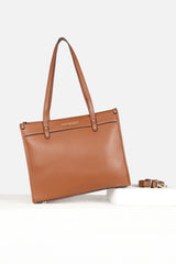 Women's Brown Casual Tote Bag