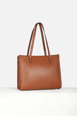 Women's Brown Casual Tote Bag