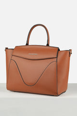 Women's Brown Casual Hand Bag