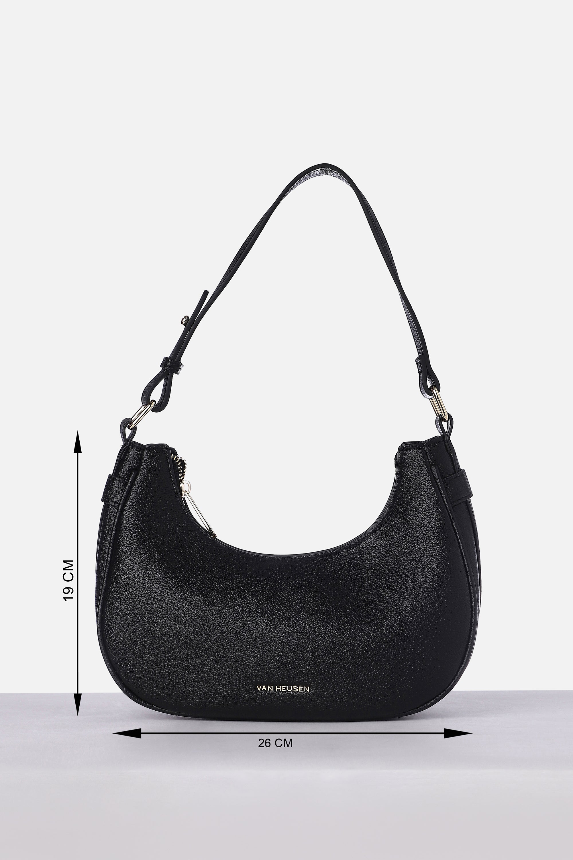 Women's Black Casual Shoulder Bag