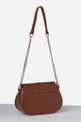 Women's Brown Casual Sling Bag