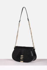 Women's Black Casual Sling Bag