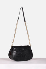 Women's Black Casual Sling Bag