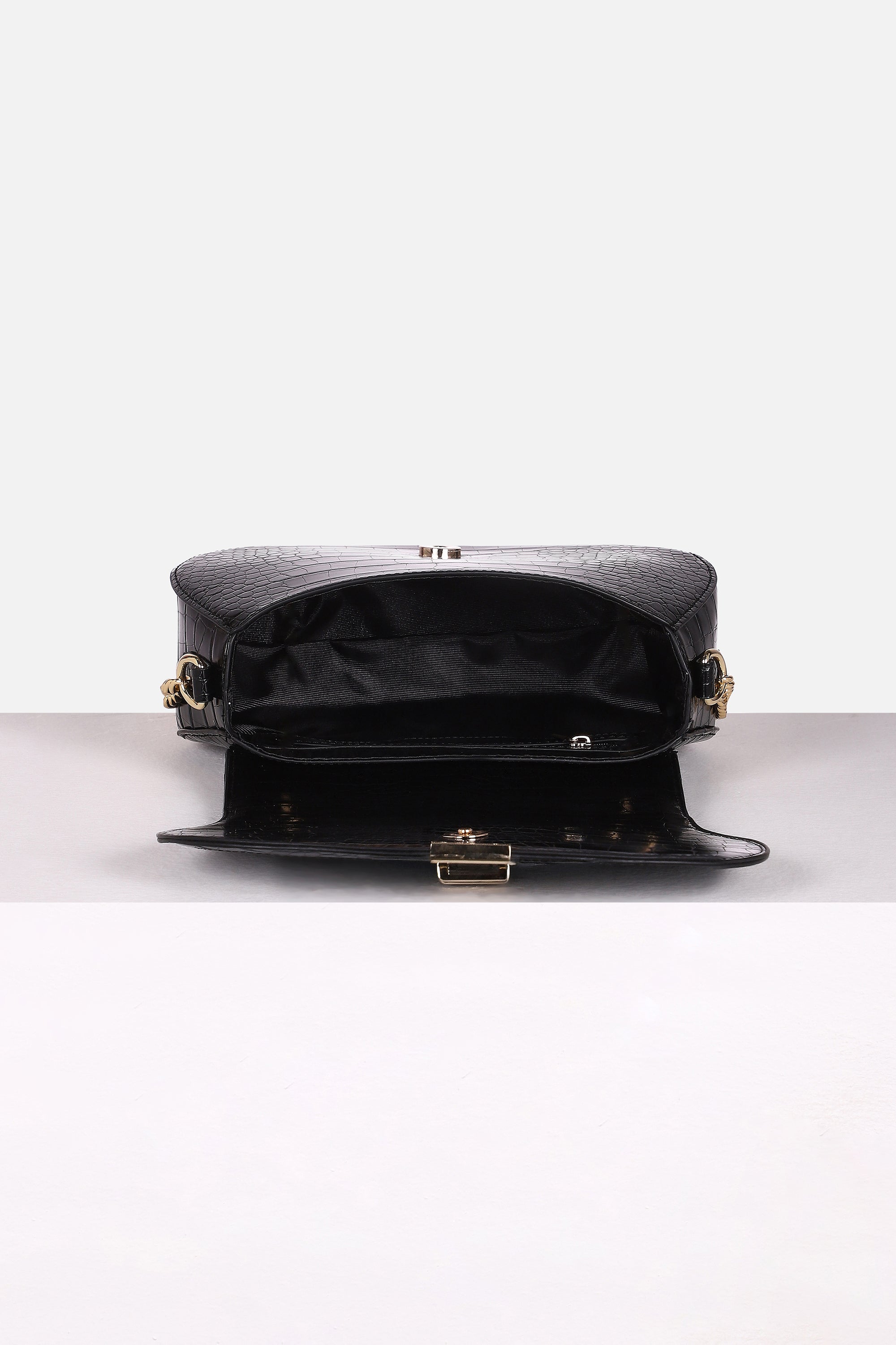 Women's Black Casual Sling Bag