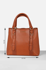 Women's Brown Casual Hand Bag