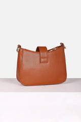 Women's Brown Casual Sling Bag