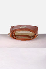 Women's Brown Casual Sling Bag