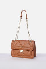 Women's Brown Casual Sling Bag