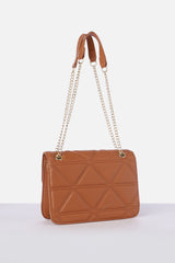 Women's Brown Casual Sling Bag