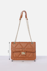 Women's Brown Casual Sling Bag